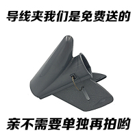 灰色 免费送不用拍 $- 线管电线遮挡软管防咬线材固线器线夹办公桌啃固定装饰布保护套包