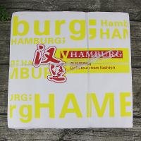 防油汉堡纸 鸡肉卷包装纸美式热狗三明治包装纸饭团纸 一次性用品