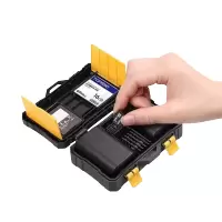 沣标储存卡电池收纳盒SD/CF/XQD卡手机TF卡防水内存卡存储盒卡盒