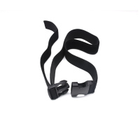 黑色插扣3.8*30cm(2条) 插扣弹力反扣松紧带魔术贴扎带护膝粘扣带 二人三足束腰弹性绑带