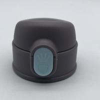 按钮皇冠深灰按钮蓝色 儿童保温杯带吸管防漏杯盖配件便携学饮杯防漏吸管盖配件