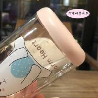 星际灰 102鸭嘴吸管杯 韩版大容量塑料杯鸭嘴吸管杯宝宝户外便携水壶防摔儿童水杯学饮杯