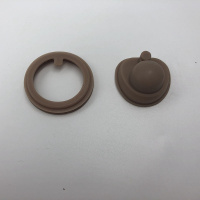 密封圈一套 时尚弹跳杯保温杯通用配件随手杯防漏杯盖锁扣弹跳盖子PP塑料盖。