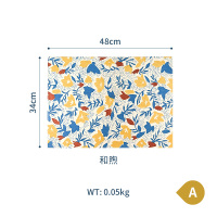 A和煦 GOING HOME复古田园风西餐布艺餐垫pu防水防油隔热餐桌垫防烫家用