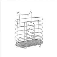 普通碳钢筷筒-E71 筷子筒壁挂式筷笼子沥水置物架托家用筷笼筷筒厨房餐具勺子收纳盒