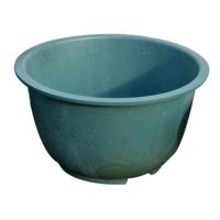 37#原胚色外径37内径32高20cm 有孔种植盆 特大号圆形加厚水培无孔荷花盆睡莲碗莲花专用塑料花盆缸家用庭院