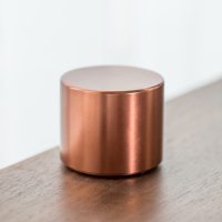 钛铝合金茶叶罐-玫瑰色 4.2*5cm 草木祠 钛铝合金茶叶罐 家用茶叶罐旅行迷你便携随身密封罐通用罐