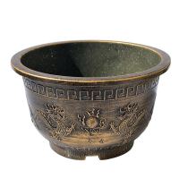 40#无孔外径40内径35高23 无孔盆 无孔不漏水养鱼树脂塑料花盆水培荷花碗莲仿瓷圆形特大缸家用加厚