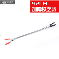 92CM加厚铁艺款 尚忆不锈钢捡拾物器加长柄环卫用品钳子取物器家用卫生夹子