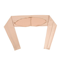 肤色 均码 防晒披肩沙滩连肩袖套冰丝女户外旅游骑行防紫外线开车护手臂套袖