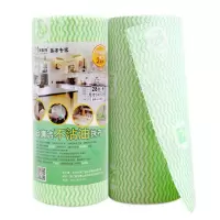 果绿色(送挂钩) 咔咔玛 特厚 加大加厚 不沾油懒人抹布干湿两用厨房 一次性洗碗布