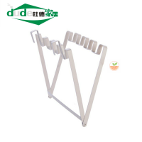 白色 橱柜门挂式垃圾袋支架挂钩厨房塑料袋挂架分类垃圾桶垃圾袋支架