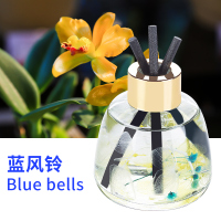 蓝风铃1瓶(清新脱俗)清新淡香 车载香水汽车香薰摆件车内男专用高档持久淡香车用香氛除味用品#