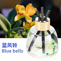 蓝风铃1瓶(清新脱俗)清新淡香 车载香水汽车香薰摆件车内男专用高档持久淡香车用香氛除味用品#