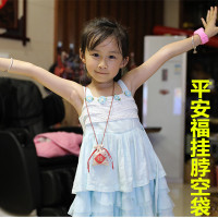 花色 平安福挂脖空袋玫红色:5个 香包香囊平e安福香袋中国风宝宝婴儿随身端午节防疫挂脖空袋子