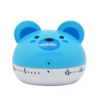 孔雀蓝 190蓝熊 计时器少女提醒器学生ins做题写作业学习厨房时间管理器番茄钟