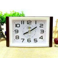 浅紫色 学生创意小闹钟儿童卧室静音钟表电子时钟床头钟卡通闹表