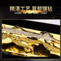 车载香水座汽车金钱豹子小车上用品车里车内装饰品香薰摆件除异味
