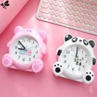 大耳朵 粉色 玩具闹钟儿童旋转旋转个性贪睡小学生女孩学生定时卡通静音可爱。