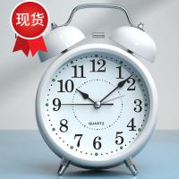 3寸_卡通熊塑料跳秒电子闹铃不带 北欧小闹e钟学生用床头静音夜光儿童创意时钟卧室钟表闹铃超大声