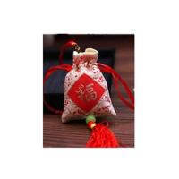 米白色 大红色玫瑰味(5袋装小福袋) 。。天然车载香包衣柜防虫防霉z除味卧室房间S薰衣草香囊汽车持