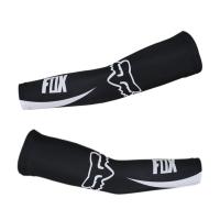 灰色 fox S 定制夏季户外冰丝速干手袖自行车装备防晒速干男手臂套女骑行袖套