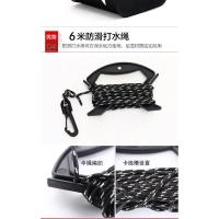 L63-黑色6米打水绳 矶钓鱼水桶水桶收纳袋钓手提成型鱼折叠迷你圆桶装打箱鱼提活鱼