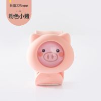 [小猪款]少女粉 佐敦朱迪驱蚊手环防蚊情侣儿童婴儿大人户外随身长效驱蚊虫子手表