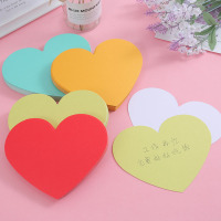 4*4厘米浅蓝色爱心200张 爱心卡片心形创意DIY 七夕情人节手绘贺卡祝福留言鲜花心愿墙装饰