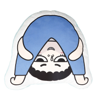 倒立 家族抱枕 carihome可爱卡通沙发抱枕床头靠垫床上陪你睡觉玩偶公仔动漫抱枕