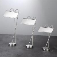 6寸心型餐牌座 郑州高 档不锈钢餐桌牌菜牌标签架 自助餐菜名座名片席位卡夹 号