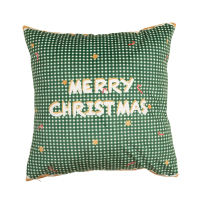 灿烂 45*45cm(枕套) 一橙圣诞喜庆抱枕可爱床上沙发坐垫靠垫公仔超软卡通ins车内家用