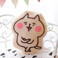 单面抱枕:卡娜赫拉小猫一个 高度约42-45厘米左右 卡娜赫拉的小动物靠垫抱枕车载抱枕家居飘窗装饰