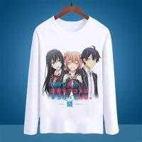 1 S [90—100斤] 我的青春恋爱物语果然有问题联名长袖T恤比企谷八幡大老师衣服