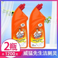 深层净力洁厕啫喱 600g*2瓶 威猛先生洁厕液马桶消毒洁厕灵84精华清洁剂厕所除臭洁厕实惠装