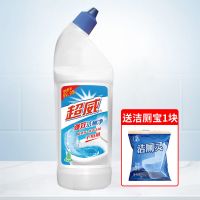 [加洁厕宝]1瓶弯头洁厕净500ml 超威强效洁厕灵剂洁厕净除菌强力松木清香液卫生间家用马桶清洁剂