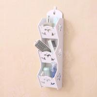 樱花置物架小号 免打孔多层置物架浴室用品架子 厕所储物架卫生间挂架壁挂收纳架