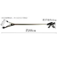 加厚88cm黑铝夹 环卫工具长柄夹子捡垃圾镊子清洁卫生长把钳子捡拾器拾物器家用
