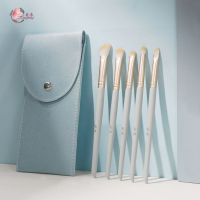 石青眼部套刷 花漾石青眼影刷子一套带收纳软毛初学者高颜值化妆刷鼻影眉刷晕染