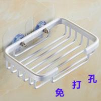 免打孔卫生间皂网架洗手间肥皂架太空铝浴室厕所香皂盒卫浴收纳架 免打孔卫生间皂网架洗手间肥皂架太空铝浴室厕所香皂盒卫浴收纳
