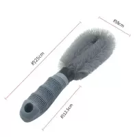 黑色 汽车轮胎刷轮毂洗车刷刷车刷子汽车清洁清洗用品工具组合套装