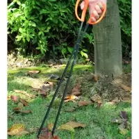 Q2锻打铁普通扁钳50cm 炭火煤球钳子环卫l夹子拾物器家用夹子垃圾夹子加长火钳手持垃圾