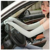 棉纯色-浅绿[不触屏]-WTV-B6R 均码 工作~男女少女简单的手套.开车袖套。打排球翻晒无指洞擦汗干农。