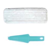 白布1块(送刮刀) 木地板拖把免手洗平板多功能家用懒人瓷砖地干湿尘推粘扣式旋转把