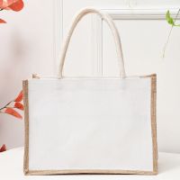 大号空白款 其他 环保购物手提袋防水帆布袋学生拎书袋装衣服装饭盒ins风定制logo