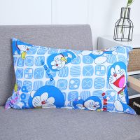 丁当猫 枕套一个不含枕芯[花色请备注] 学生宿舍单人枕头送枕套可拆洗卡通情侣成人护颈枕芯家用保健枕头