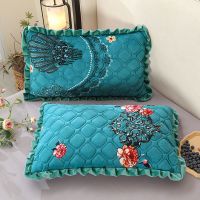 爱的华尔兹 48X74cm[单只装]水晶绒枕套 加厚夹棉水晶绒枕套秋冬保暖绒速热法兰绒短毛绒单双人枕套一对装