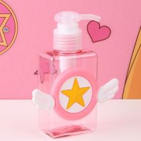 1#粉色---100ml(大天使) 少女心压式洗手液瓶子可爱乳液瓶卫生间沐浴露洗发水分装瓶按压瓶