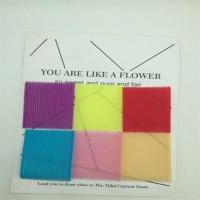 方形彩色6片 韩国发饰女士刘海贴成人碎发贴发粘发贴大号魔法贴头发贴韩版头饰