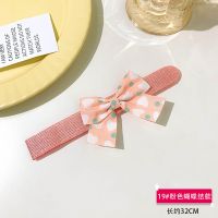 19#贝阙珠宫 夏天刘海贴儿童魔术贴发箍韩国发饰宝宝发带碎发神器女童发卡头饰